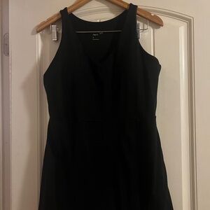 Black Athletic Dress with shorts